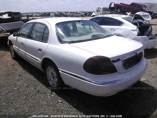 1LNHM97V0XY700508 - 1999 LINCOLN CONTINENTAL  Weiß Foto 3