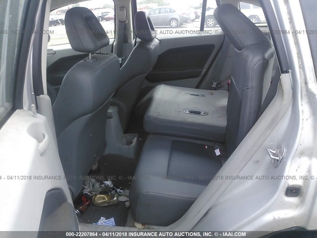 1B3HB48B67D408727 - 2007 DODGE CALIBER SXT SILVER photo 8