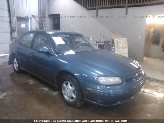 1G3NB52MXX6324433 - 1999 OLDSMOBILE CUTLASS GL მწვანე ფოტო 1