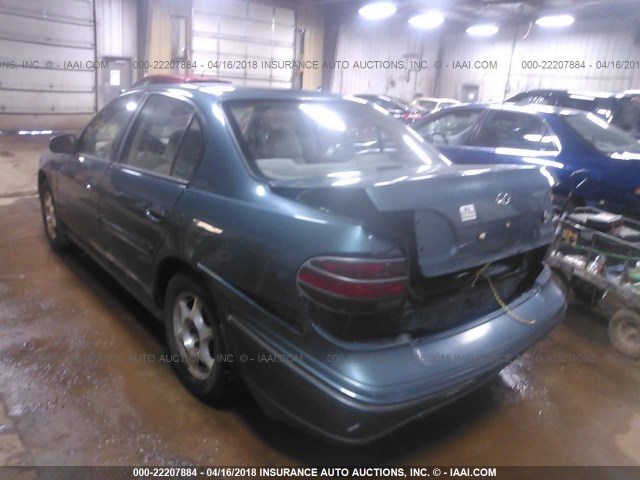 1G3NB52MXX6324433 - 1999 OLDSMOBILE CUTLASS GL მწვანე ფოტო 3