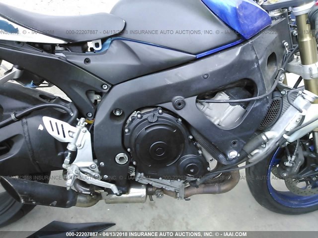 JS1GN7DA472106889 - 2007 SUZUKI GSX-R600 BLUE photo 8