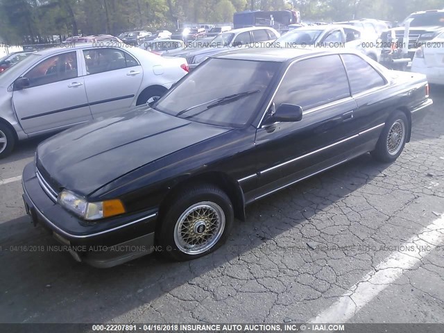 JH4KA3171KC000303 - 1989 ACURA LEGEND LS Қара фото 2