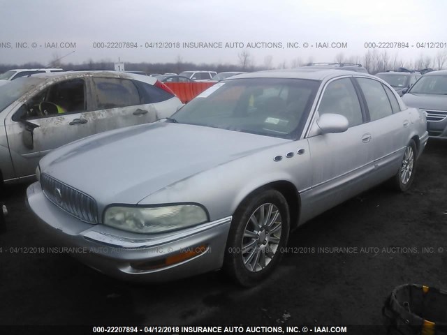 1G4CU541634171023 - 2003 BUICK PARK AVENUE ULTRA SILVER photo 2