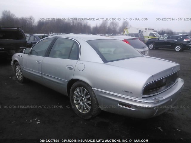 1G4CU541634171023 - 2003 BUICK PARK AVENUE ULTRA SILVER photo 3