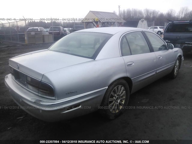 1G4CU541634171023 - 2003 BUICK PARK AVENUE ULTRA SILVER photo 4