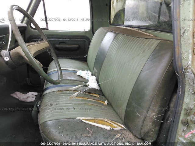 F25YRK01384 - 1971 FORD F100 GREEN photo 8