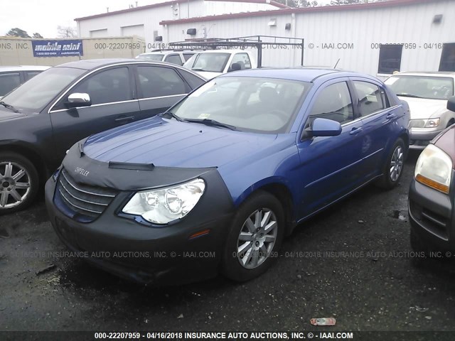 1C3LC46K47N513841 - 2007 CHRYSLER SEBRING BLUE photo 2