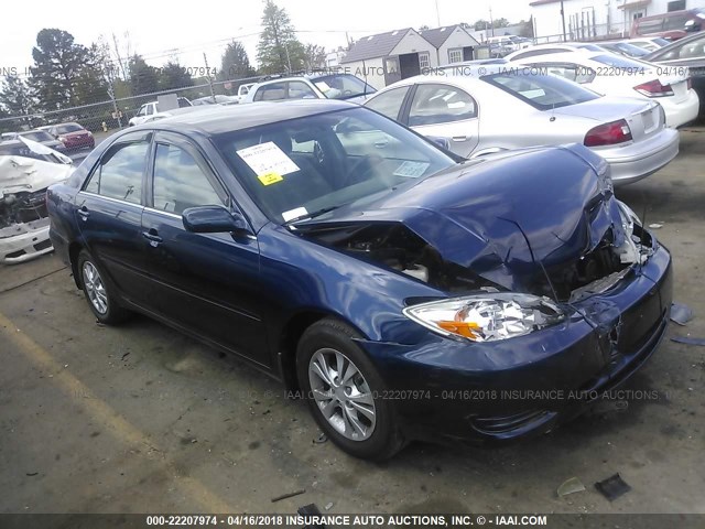 4T1BF32KX4U078996 - 2004 TOYOTA CAMRY LE/XLE/SE Mavi foto 1