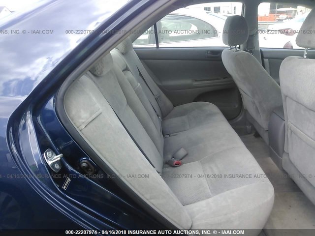 4T1BF32KX4U078996 - 2004 TOYOTA CAMRY LE/XLE/SE Mavi foto 8