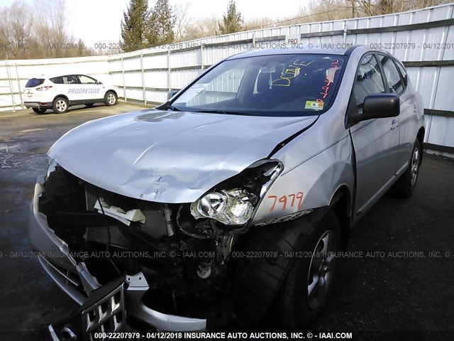 JN8AS5MV3BW676755 - 2011 NISSAN ROGUE S/SV/KROM SILVER photo 2