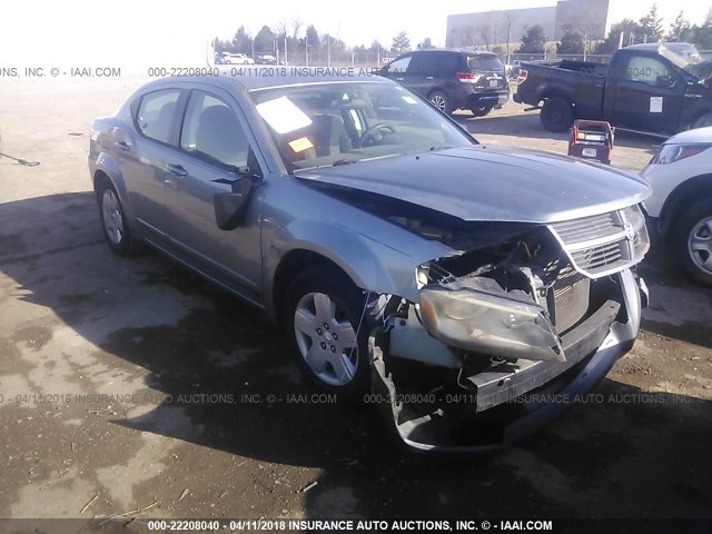 1B3LC46B89N501711 - 2009 DODGE AVENGER SE/SXT GRAY photo 1