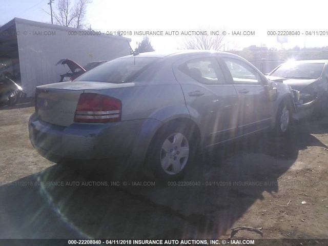 1B3LC46B89N501711 - 2009 DODGE AVENGER SE/SXT GRAY photo 4