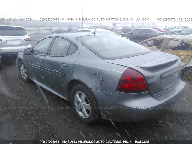 2G2WP552381189213 - 2008 PONTIAC GRAND PRIX SILVER photo 3