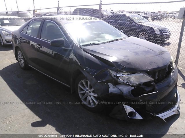 4T4BF1FK2CR231910 - 2012 TOYOTA CAMRY SE/LE/XLE შავი ფოტო 1