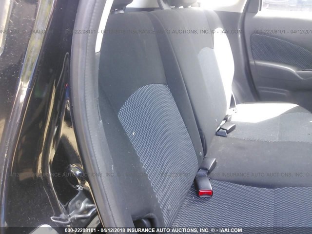 3N1CE2CPXFL400598 - 2015 NISSAN VERSA NOTE S/S PLUS/SV/SL/SR BLACK photo 8