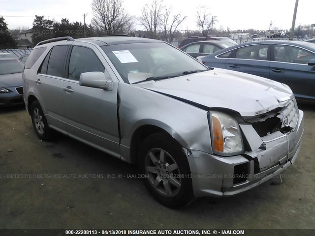 1GYEE437080174776 - 2008 CADILLAC SRX SILVER photo 1