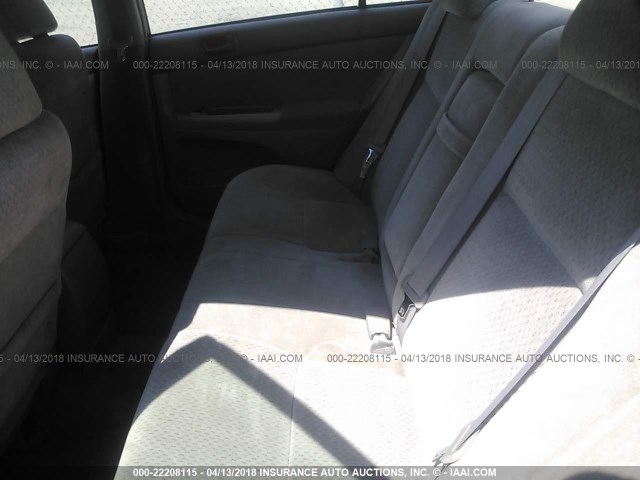 4T1BE32K33U192470 - 2003 TOYOTA CAMRY LE/XLE/SE ოქროსფერი ფოტო 8