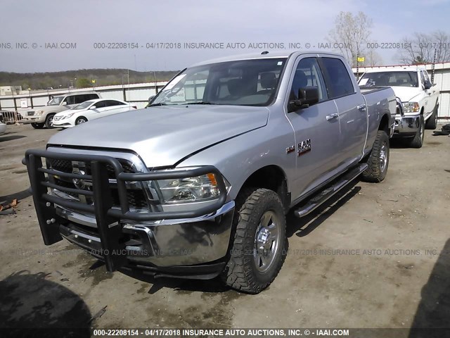 3C6TR5DT4EG201897 - 2014 RAM 2500 SLT SILVER photo 2