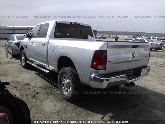 3C6TR5DT4EG201897 - 2014 RAM 2500 SLT SILVER photo 3