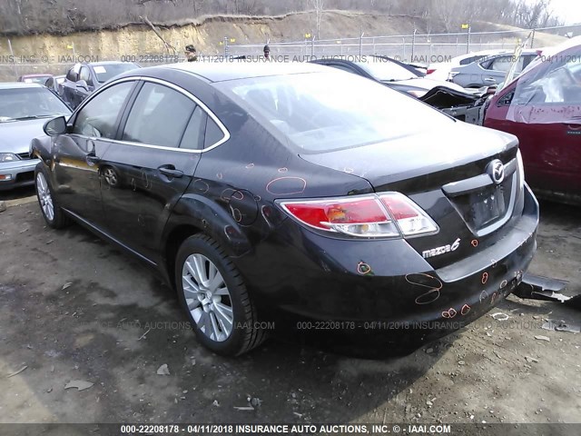 1YVHZ8CH9A5M05426 - 2010 MAZDA 6 I BLACK photo 3