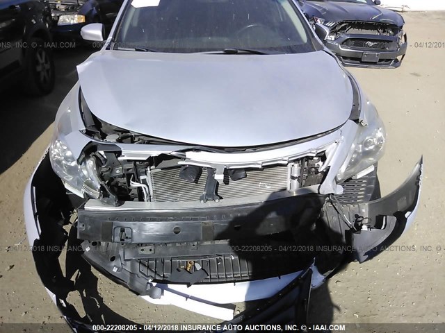 1N4AL3AP2DN552042 - 2013 NISSAN ALTIMA 2.5/S/SV/SL SILVER photo 6