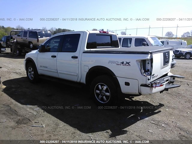 1N6AA0EC6CN313367 - 2012 NISSAN TITAN S/SV/SL/PRO-4X WHITE photo 3