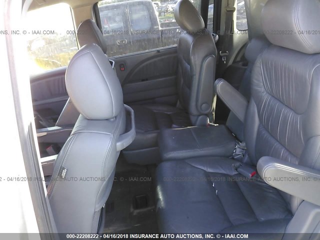 5FNRL38757B425193 - 2007 HONDA ODYSSEY EXL SILVER photo 8