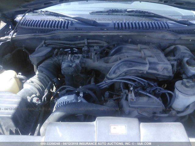 1FMZU72K14ZA18183 - 2004 FORD EXPLORER XLS/XLS SPORT BLUE photo 10