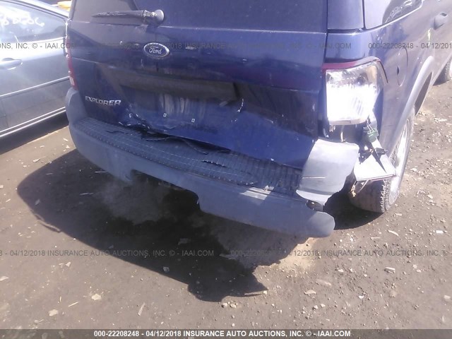 1FMZU72K14ZA18183 - 2004 FORD EXPLORER XLS/XLS SPORT BLUE photo 6