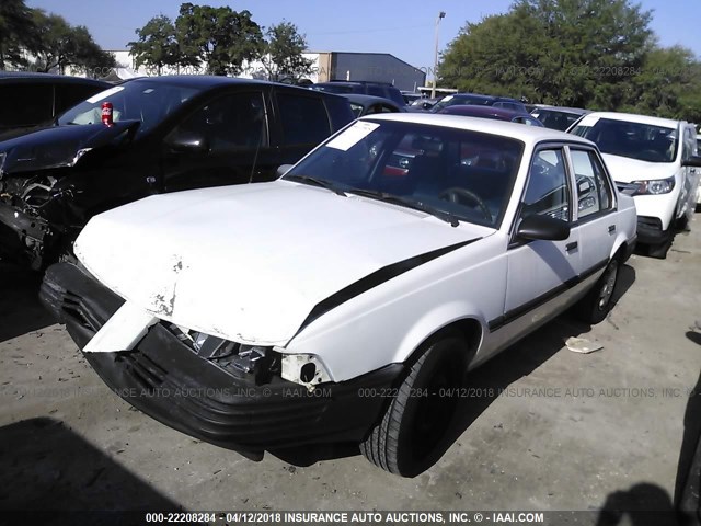 1G1JC5448N7236361 - 1992 CHEVROLET CAVALIER VL/RS WHITE photo 2