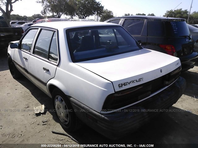 1G1JC5448N7236361 - 1992 CHEVROLET CAVALIER VL/RS WHITE photo 3