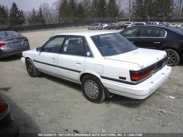 4T1SV21E4MU296859 - 1991 TOYOTA CAMRY DLX WHITE photo 3