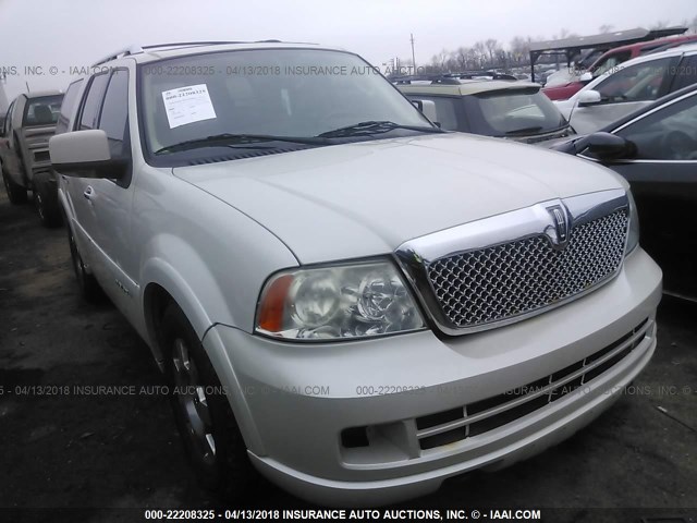 5LMFU28535LJ01123 - 2005 LINCOLN NAVIGATOR WHITE photo 1