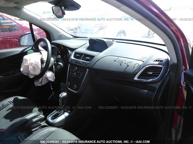KL4CJBSB8FB117627 - 2015 BUICK ENCORE CONVENIENCE 栗色 照片 5