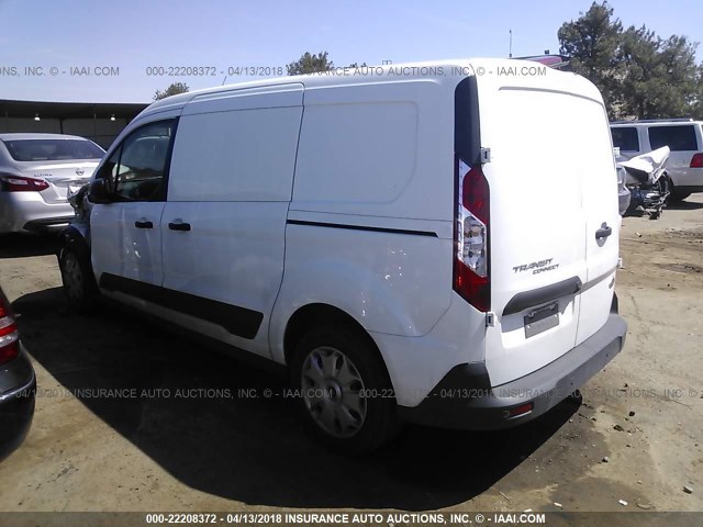 NM0LS7F73F1228319 - 2015 FORD TRANSIT CONNECT XLT WHITE photo 3