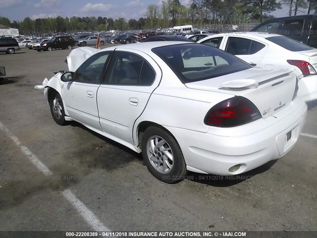 1G2NF52E44M610075 - 2004 PONTIAC GRAND AM SE1 WHITE photo 3