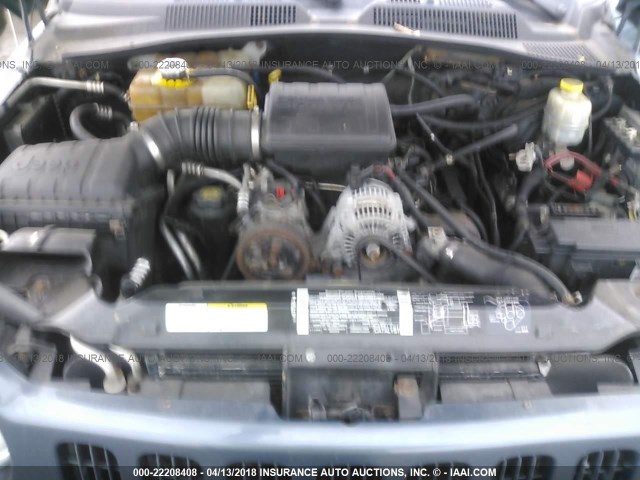 1J4GL48KX2W339099 - 2002 JEEP LIBERTY SPORT 灰色 照片 10