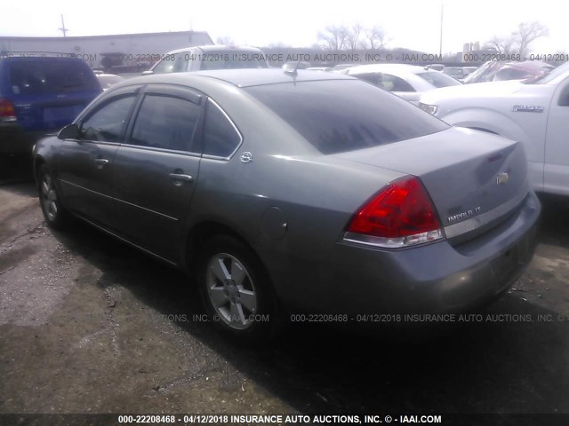 2G1WT58N979215206 - 2007 CHEVROLET IMPALA LT ნაცრისფერი ფოტო 3