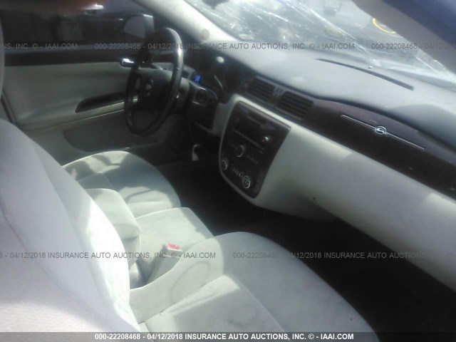 2G1WT58N979215206 - 2007 CHEVROLET IMPALA LT ნაცრისფერი ფოტო 5