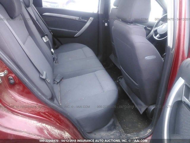 KL1TD5DE1AB059219 - 2010 CHEVROLET AVEO LS/LT 红色 照片 8