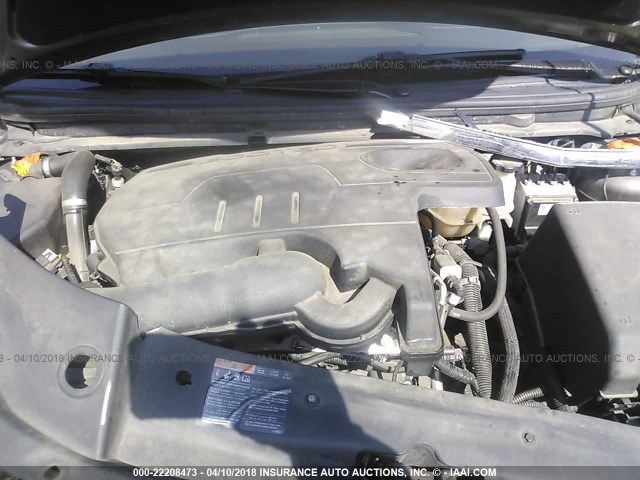 1G1ZB5EB4AF239776 - 2010 CHEVROLET MALIBU LS მუქი ყავისფერი ფოტო 10