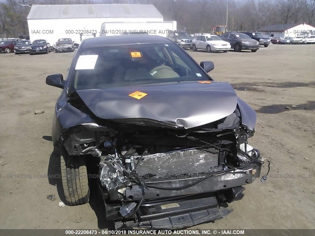 1G1ZB5EB4AF239776 - 2010 CHEVROLET MALIBU LS მუქი ყავისფერი ფოტო 6