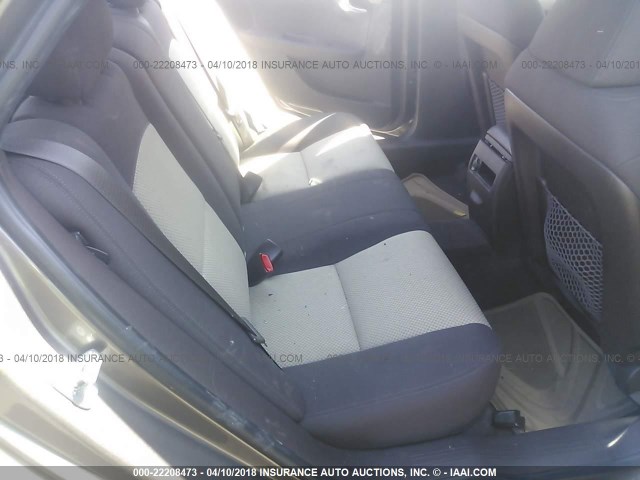 1G1ZB5EB4AF239776 - 2010 CHEVROLET MALIBU LS მუქი ყავისფერი ფოტო 8