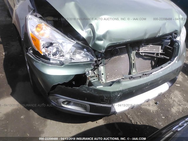 4S4BRBLC8A3335003 - 2010 SUBARU OUTBACK 2.5I LIMITED GREEN photo 6