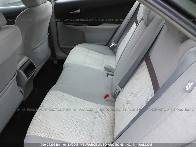 4T1BF1FK2DU231157 - 2013 TOYOTA CAMRY L/SE/LE/XLE GRAY photo 8