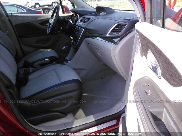 KL4CJBSB3FB210264 - 2015 BUICK ENCORE CONVENIENCE 红色 照片 5
