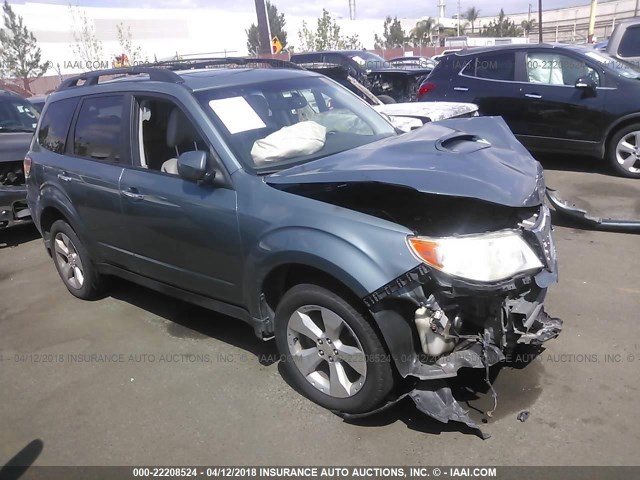 JF2SH66679H792812 - 2009 SUBARU FORESTER 2.5XT LIMITED Light Blue photo 1