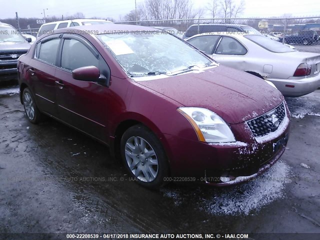 3N1AB61E99L686344 - 2009 NISSAN SENTRA 2.0/2.0S/2.0SL RED photo 1