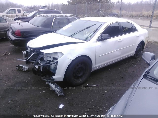 1G1ZA5E03CF398857 - 2012 CHEVROLET MALIBU LS 白色 照片 2
