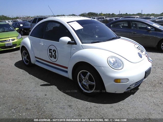 3VWCK21C02M400438 - 2002 VOLKSWAGEN NEW BEETLE GLS WHITE photo 1